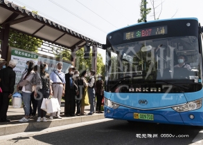 5月18日，明光城乡公交一体化正式开通运营